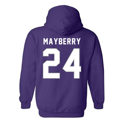 Weber - NCAA Football : Jasean Mayberry - Classic Shersey Hooded Sweatshirt-1