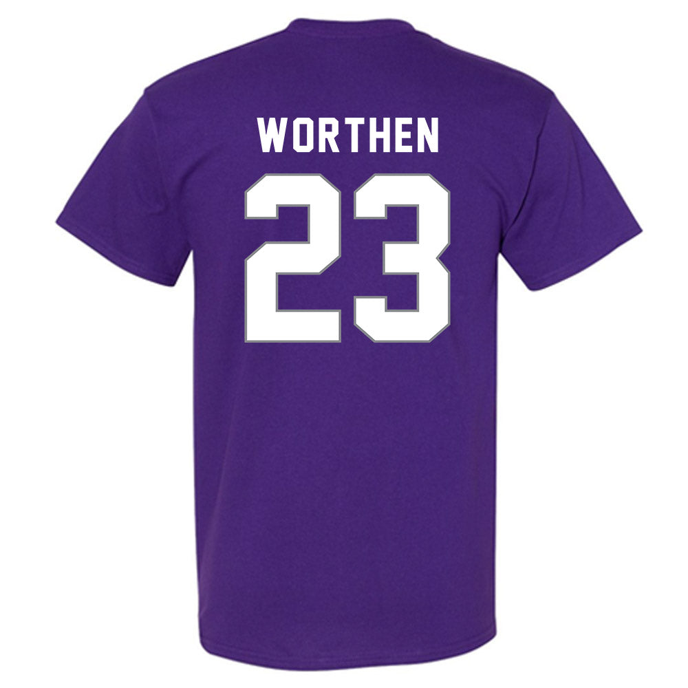 Weber - NCAA Football : Teni Worthen - Classic Shersey T-Shirt-1