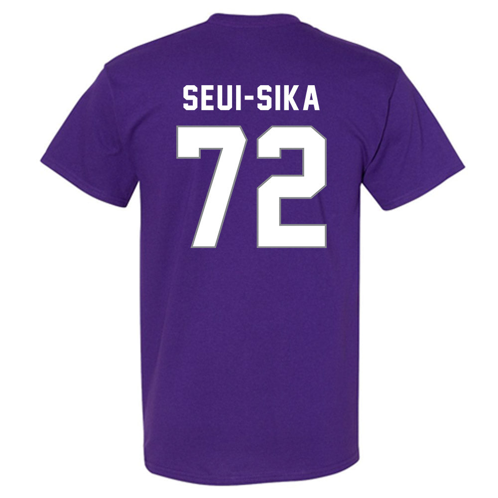 Weber - NCAA Football : Denzon Seui-Sika - Classic Shersey T-Shirt-1