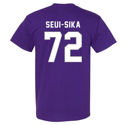 Weber - NCAA Football : Denzon Seui-Sika - Classic Shersey T-Shirt-1