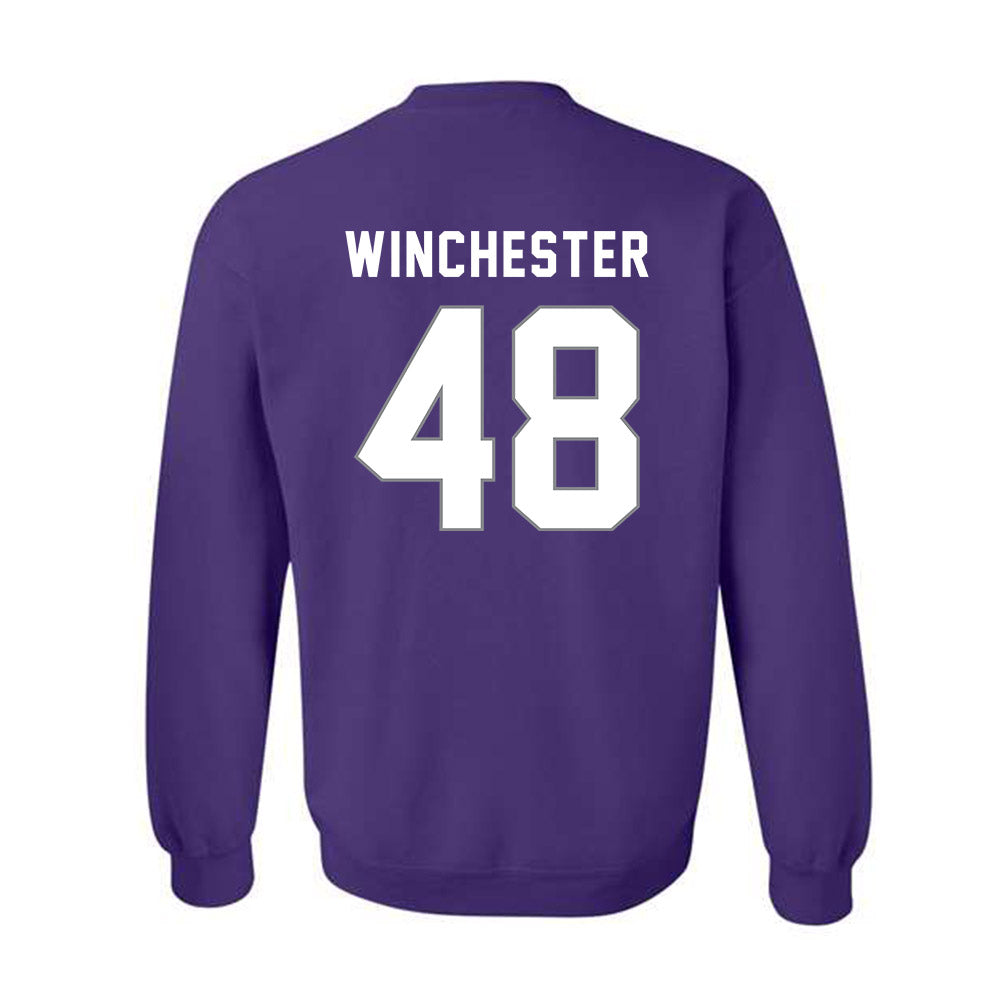 Weber - NCAA Football : Paliku Winchester - Classic Shersey Crewneck Sweatshirt-1