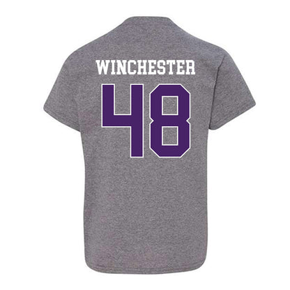 Weber - NCAA Football : Paliku Winchester - Classic Shersey Youth T-Shirt-1