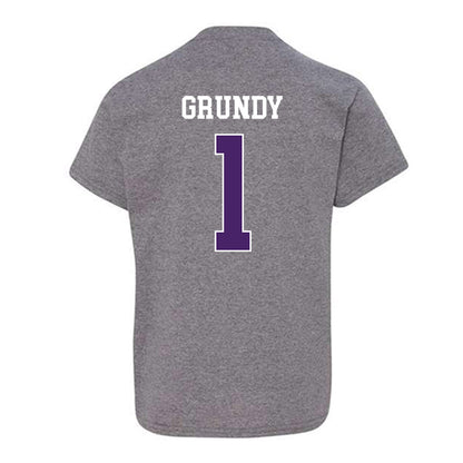 Weber - NCAA Softball : Abby Grundy - Classic Shersey Youth T-Shirt-1