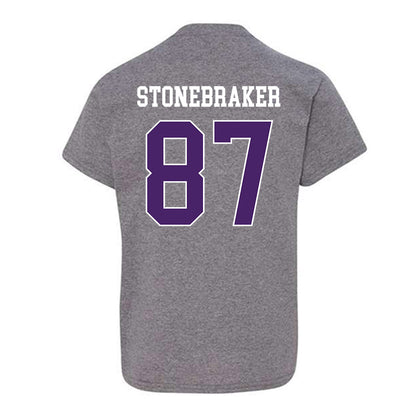 Weber - NCAA Football : Max Stonebraker - Classic Shersey Youth T-Shirt-1
