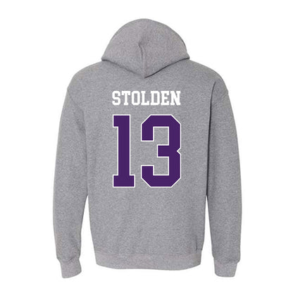 Weber - NCAA Football : Khalil Stolden - Classic Shersey Hooded Sweatshirt-1
