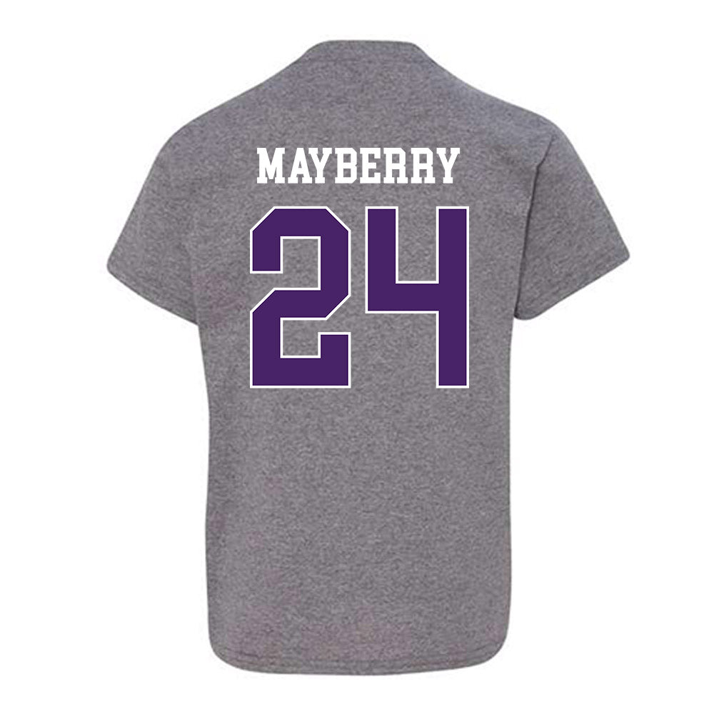 Weber - NCAA Football : Jasean Mayberry - Classic Shersey Youth T-Shirt-1