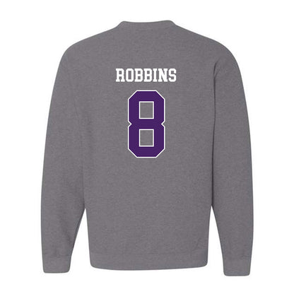 Weber - NCAA Women's Basketball : Hannah Robbins - Classic Shersey Crewneck Sweatshirt-1