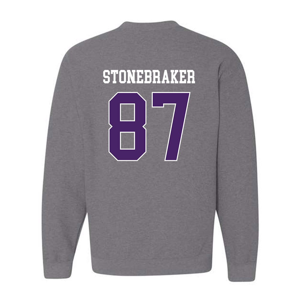 Weber - NCAA Football : Max Stonebraker - Classic Shersey Crewneck Sweatshirt-1