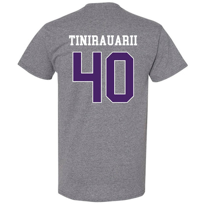 Weber - NCAA Football : Raimoana Tinirauarii - Classic Shersey T-Shirt-1