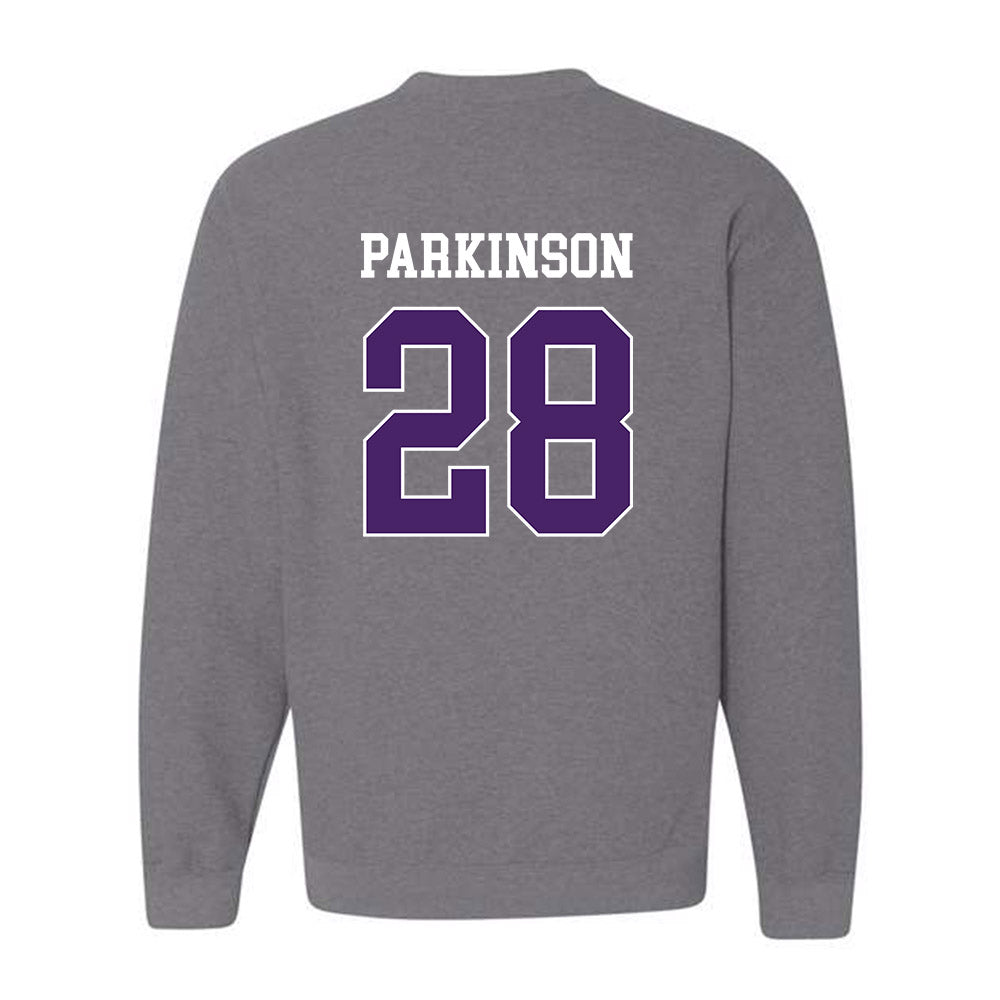 Weber - NCAA Football : Elias Parkinson - Classic Shersey Crewneck Sweatshirt-1