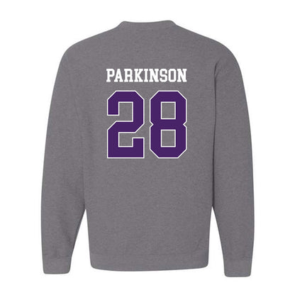 Weber - NCAA Football : Elias Parkinson - Classic Shersey Crewneck Sweatshirt-1