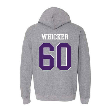 Weber - NCAA Football : Riley Whicker - Classic Shersey Hooded Sweatshirt-1