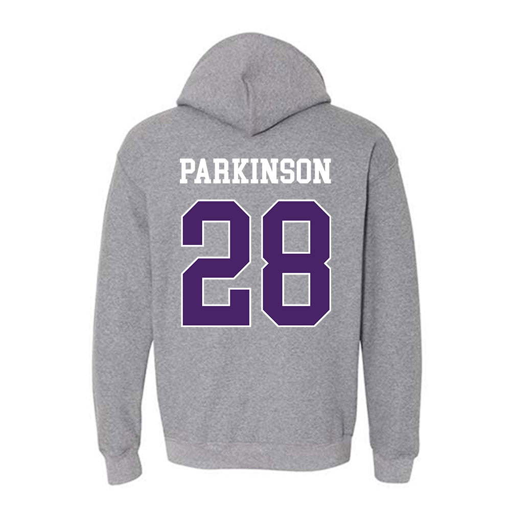 Weber - NCAA Football : Elias Parkinson - Classic Shersey Hooded Sweatshirt-1