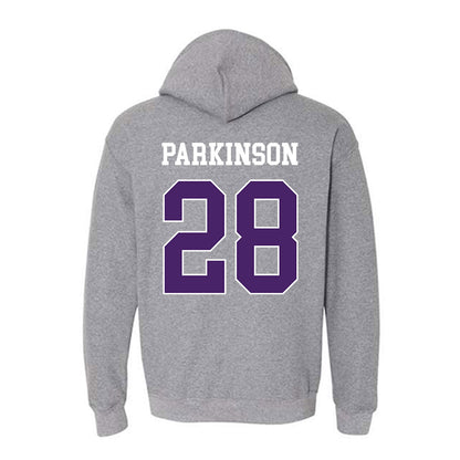 Weber - NCAA Football : Elias Parkinson - Classic Shersey Hooded Sweatshirt-1