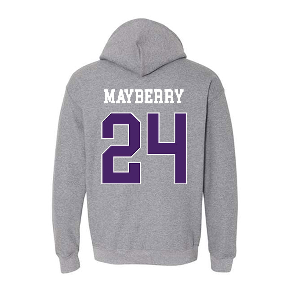 Weber - NCAA Football : Jasean Mayberry - Classic Shersey Hooded Sweatshirt-1