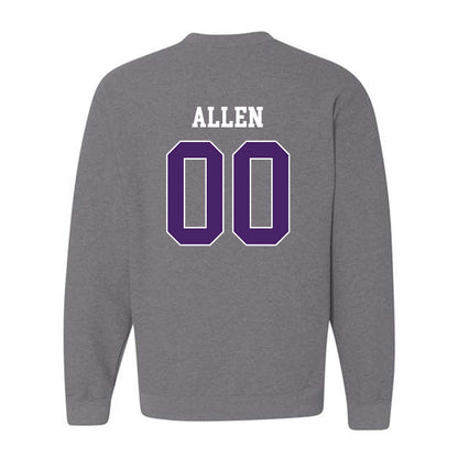Weber - NCAA Football : Tristan Allen - Classic Shersey Crewneck Sweatshirt-1