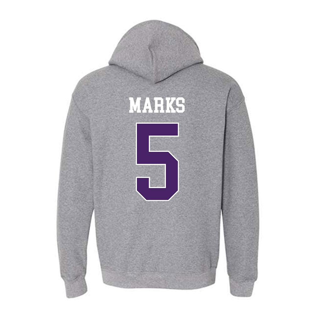Weber - NCAA Football : Bones Marks - Classic Shersey Hooded Sweatshirt-1