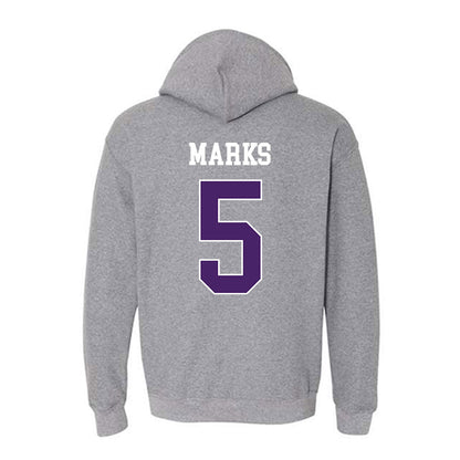 Weber - NCAA Football : Bones Marks - Classic Shersey Hooded Sweatshirt-1