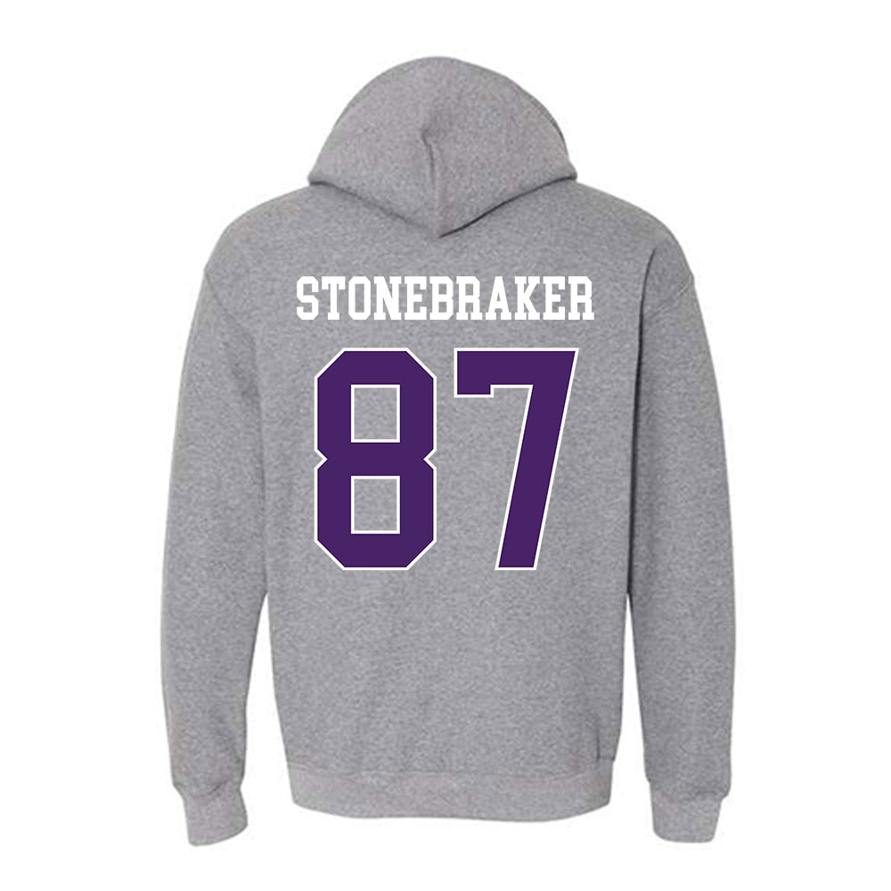 Weber - NCAA Football : Max Stonebraker - Classic Shersey Hooded Sweatshirt-1