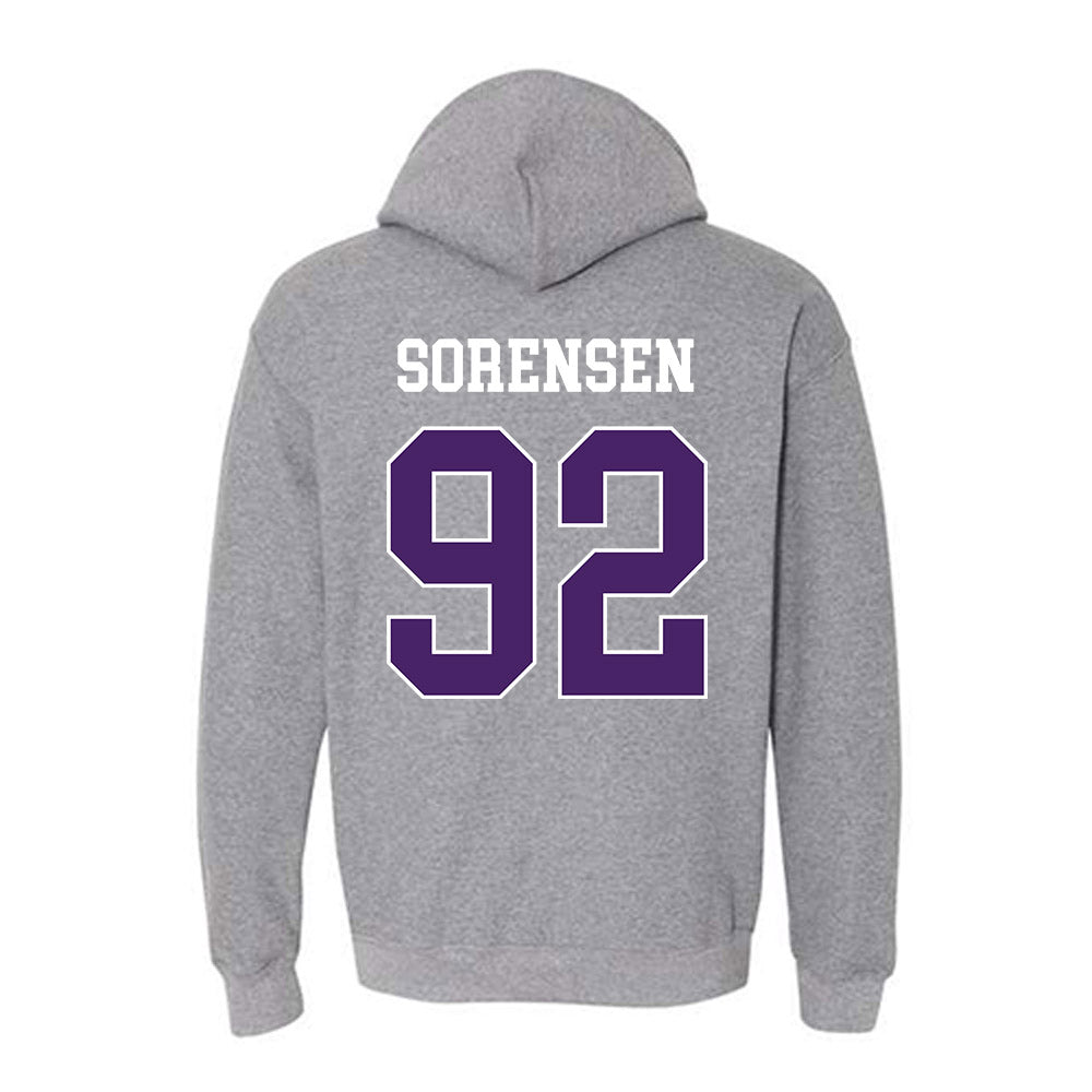 Weber - NCAA Football : Boyd Sorensen - Classic Shersey Hooded Sweatshirt-1