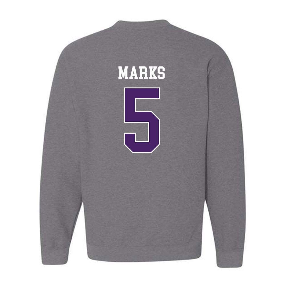 Weber - NCAA Football : Bones Marks - Classic Shersey Crewneck Sweatshirt-1