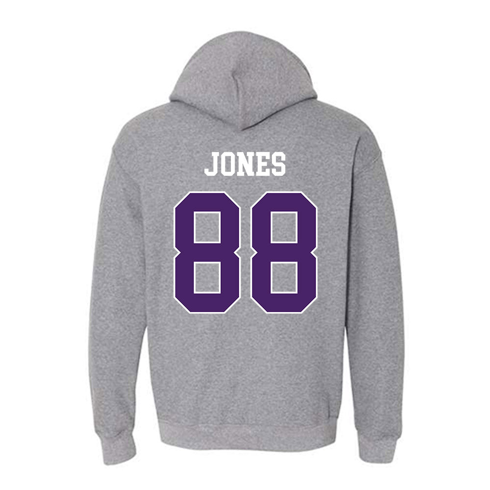 Weber - NCAA Football : Dahlyn Jones - Classic Shersey Hooded Sweatshirt-1