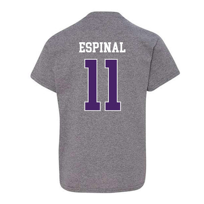 Weber - NCAA Men's Basketball : Kevin Espinal - Classic Shersey Youth T-Shirt-1