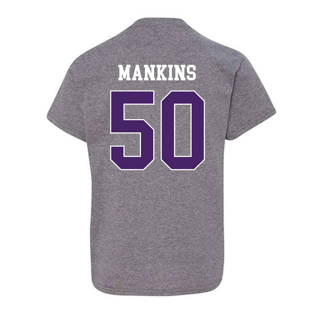 Weber - NCAA Football : Max Mankins - Classic Shersey Youth T-Shirt-1