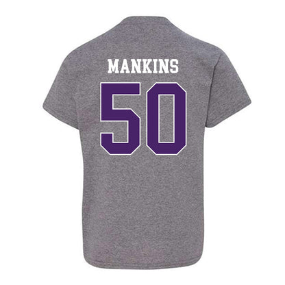 Weber - NCAA Football : Max Mankins - Classic Shersey Youth T-Shirt-1