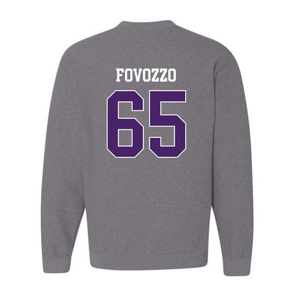 Weber - NCAA Football : Nicholas Fovozzo - Classic Shersey Crewneck Sweatshirt-1
