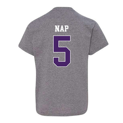 Weber - NCAA Women's Basketball : Dakota Nap - Classic Shersey Youth T-Shirt-1