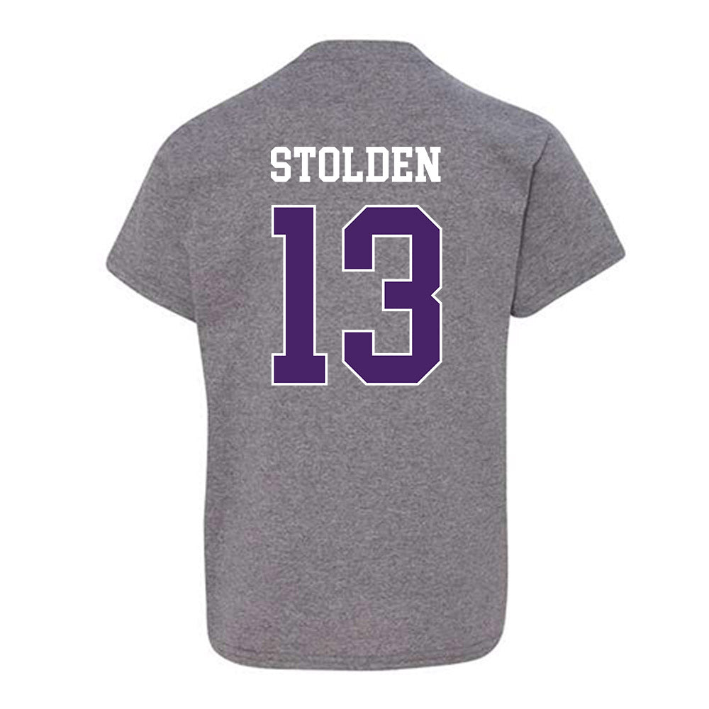 Weber - NCAA Football : Khalil Stolden - Classic Shersey Youth T-Shirt-1