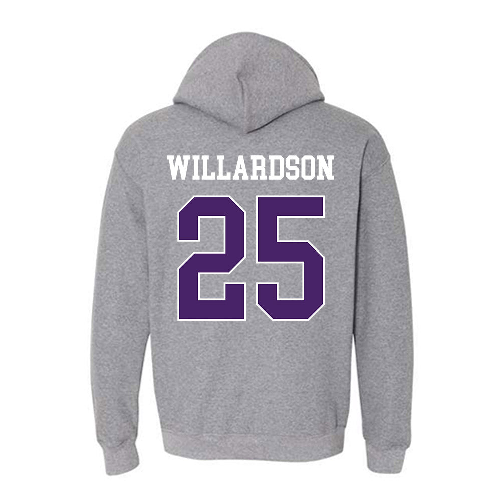 Weber - NCAA Women's Basketball : Nicole Willardson - Classic Shersey Hooded Sweatshirt-1