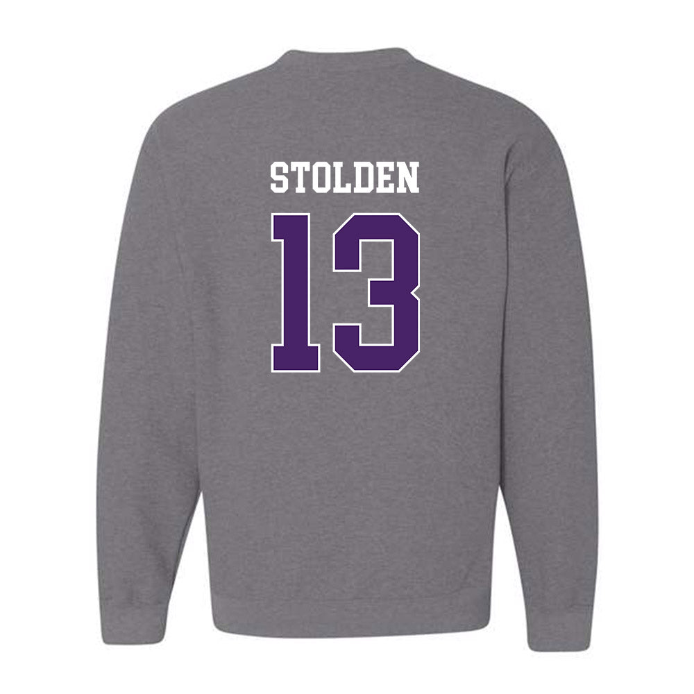 Weber - NCAA Football : Khalil Stolden - Classic Shersey Crewneck Sweatshirt-1
