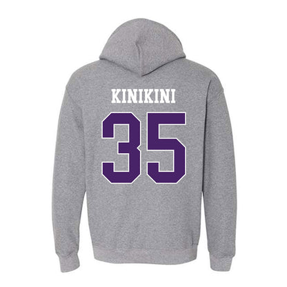 Weber - NCAA Football : Semisi Kinikini - Classic Shersey Hooded Sweatshirt-1