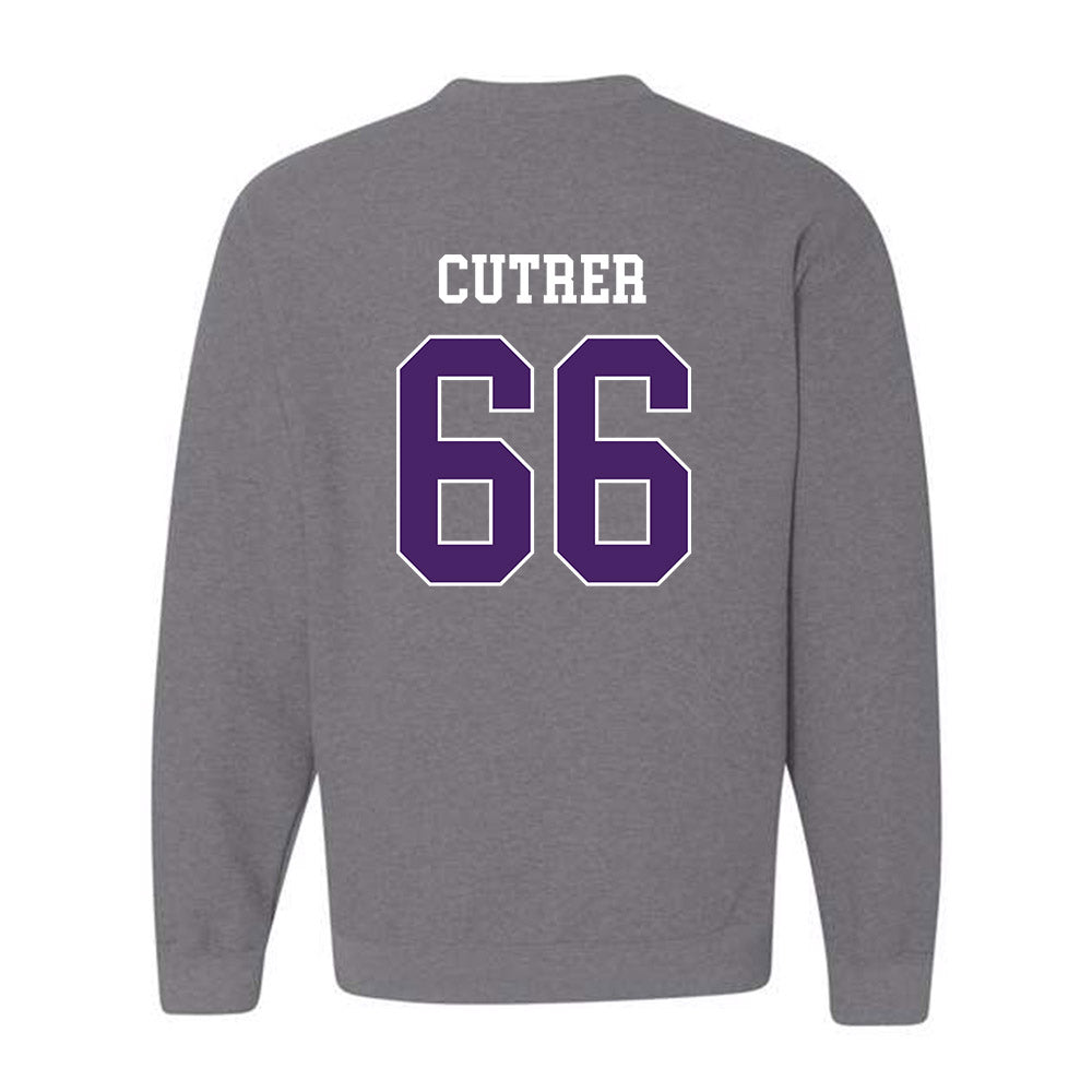 Weber - NCAA Football : Brody Cutrer - Classic Shersey Crewneck Sweatshirt-1