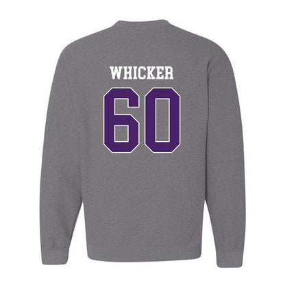 Weber - NCAA Football : Riley Whicker - Classic Shersey Crewneck Sweatshirt-1