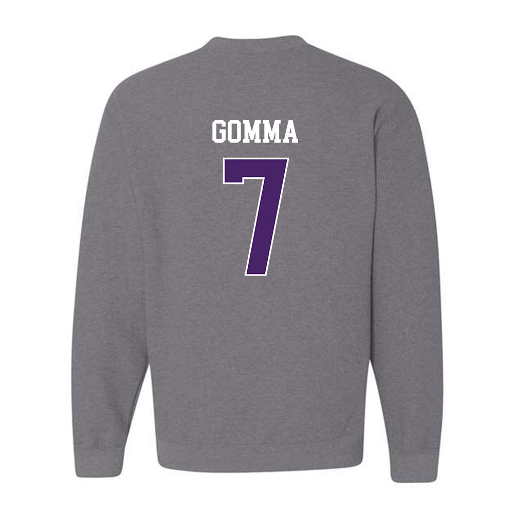 Weber - NCAA Men's Basketball : Malek Gomma - Classic Shersey Crewneck Sweatshirt-1