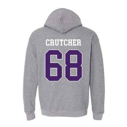 Weber - NCAA Football : Leon Crutcher - Classic Shersey Hooded Sweatshirt-1