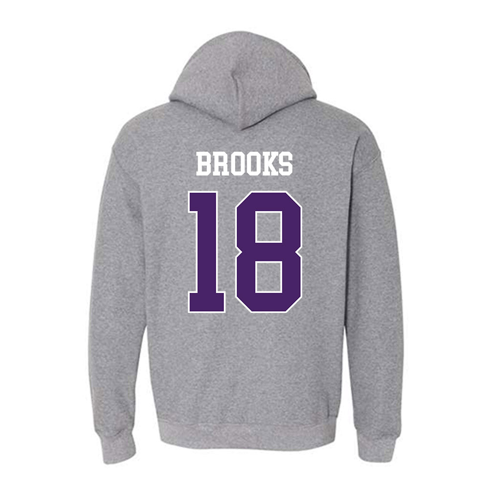 Weber - NCAA Women's Soccer : Nellie Brooks - Classic Shersey Hooded Sweatshirt-1
