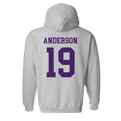Weber - NCAA Women's Soccer : Oakley Anderson - Classic Shersey Hooded Sweatshirt-1