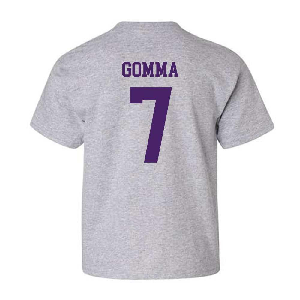 Weber - NCAA Men's Basketball : Malek Gomma - Classic Shersey Youth T-Shirt-1
