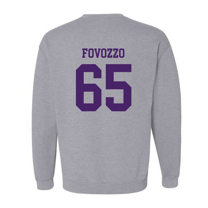 Weber - NCAA Football : Nicholas Fovozzo - Classic Shersey Crewneck Sweatshirt-1