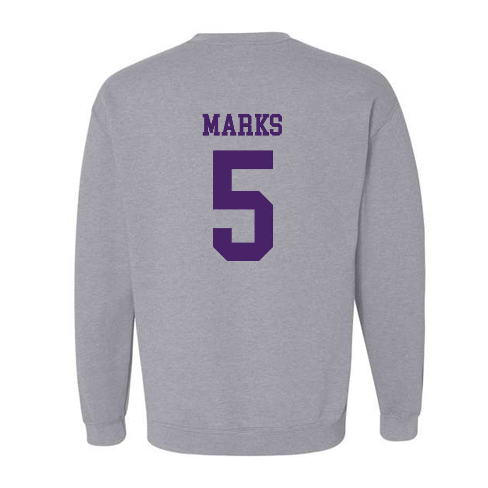 Weber - NCAA Football : Bones Marks - Classic Shersey Crewneck Sweatshirt-1