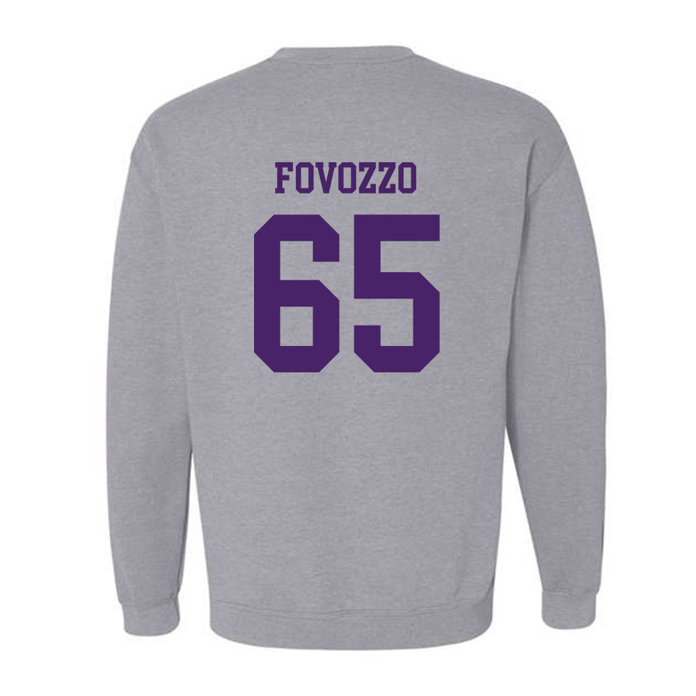 Weber - NCAA Football : Nicholas Fovozzo - Classic Shersey Crewneck Sweatshirt-1