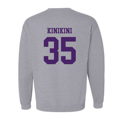 Weber - NCAA Football : Semisi Kinikini - Classic Shersey Crewneck Sweatshirt-1