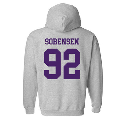 Weber - NCAA Football : Boyd Sorensen - Classic Shersey Hooded Sweatshirt-1