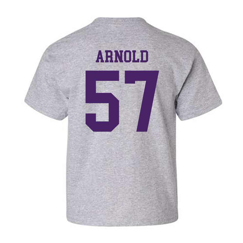 Weber - NCAA Football : Donovan Arnold - Classic Shersey Youth T-Shirt-1