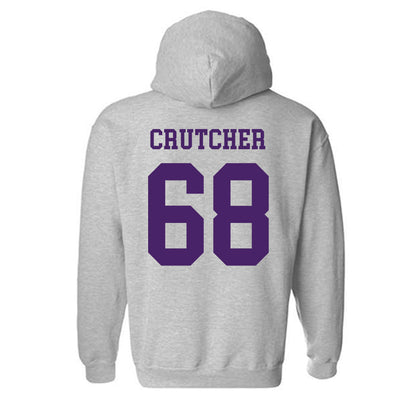 Weber - NCAA Football : Leon Crutcher - Classic Shersey Hooded Sweatshirt-1