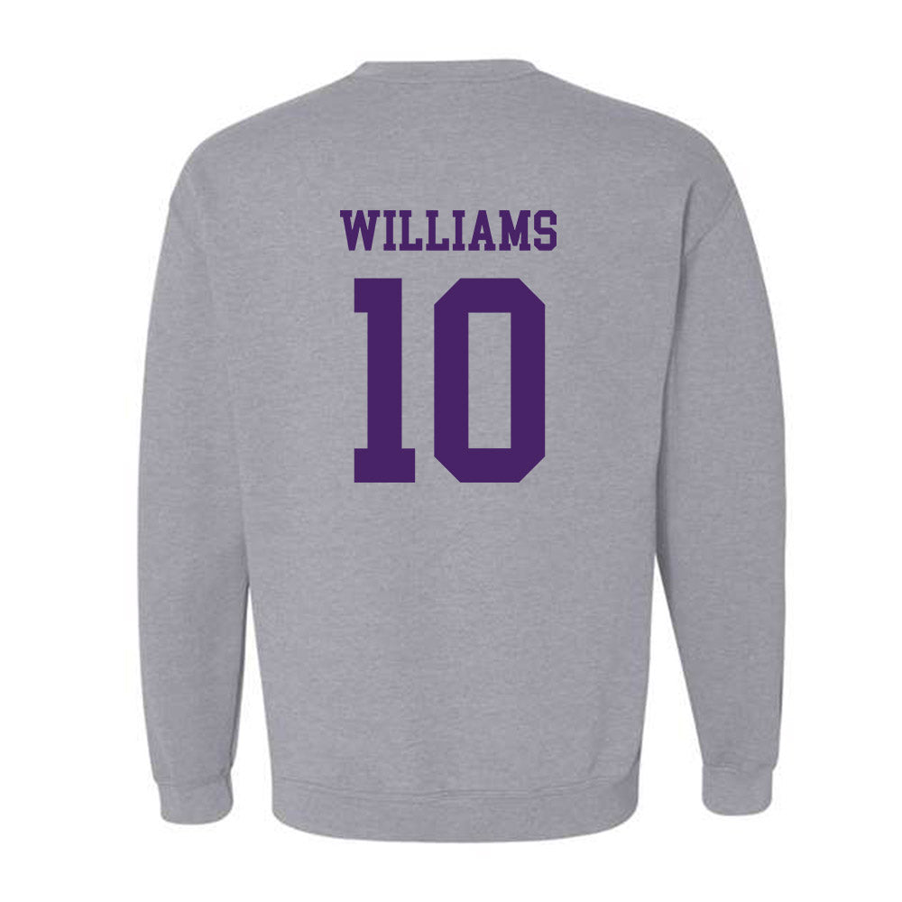 Weber - NCAA Football : Kerry Williams - Classic Shersey Crewneck Sweatshirt-1
